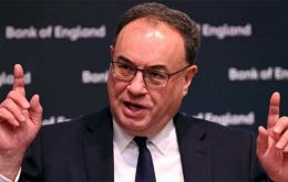 “Inflation has fallen a lot in recent months, and we think it will continue to do so,” said Bank governor Andrew Bailey quoted by BBC.