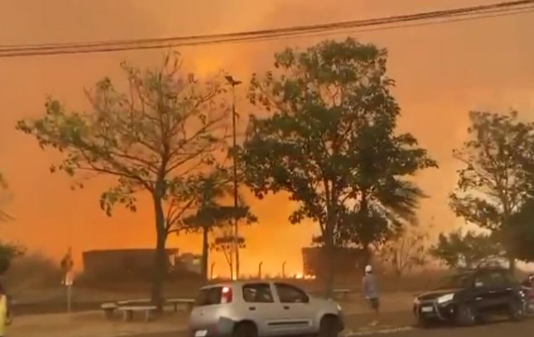 Two firefighters have been killed so far since Aug. 21