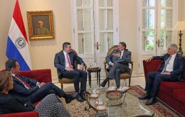 Nephew met with Peña in Asunción