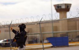 . The attack took place as relatives of the inmates were waiting outside for their New Year's visit. Photo: Jose Luis Gonzalez / Reuters